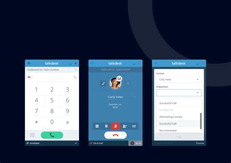 talk desk application.